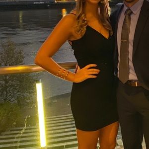 Little black dress with amazing back detail